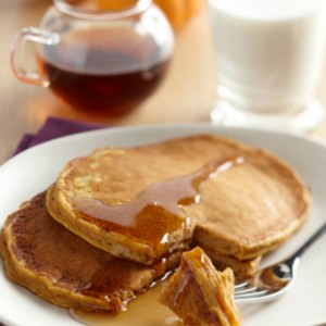 Pumpkin pancakes