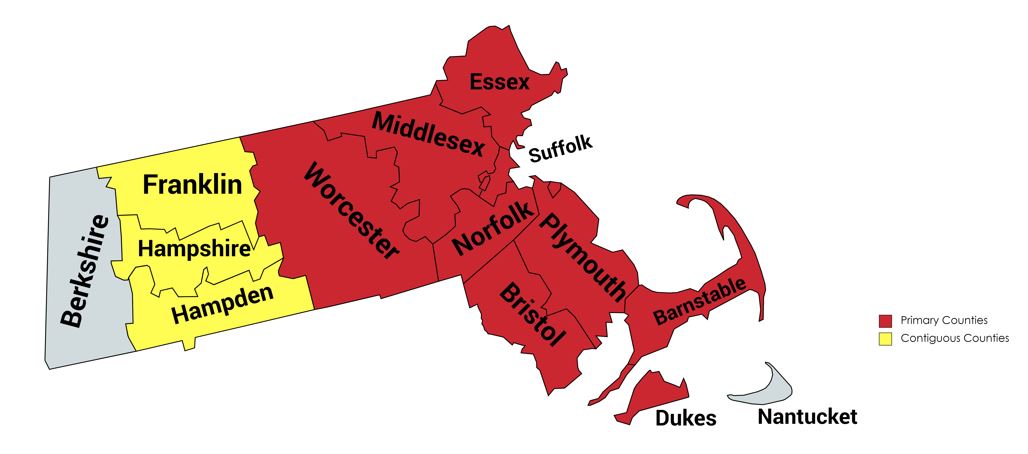 2022 Massachusetts Drought Map